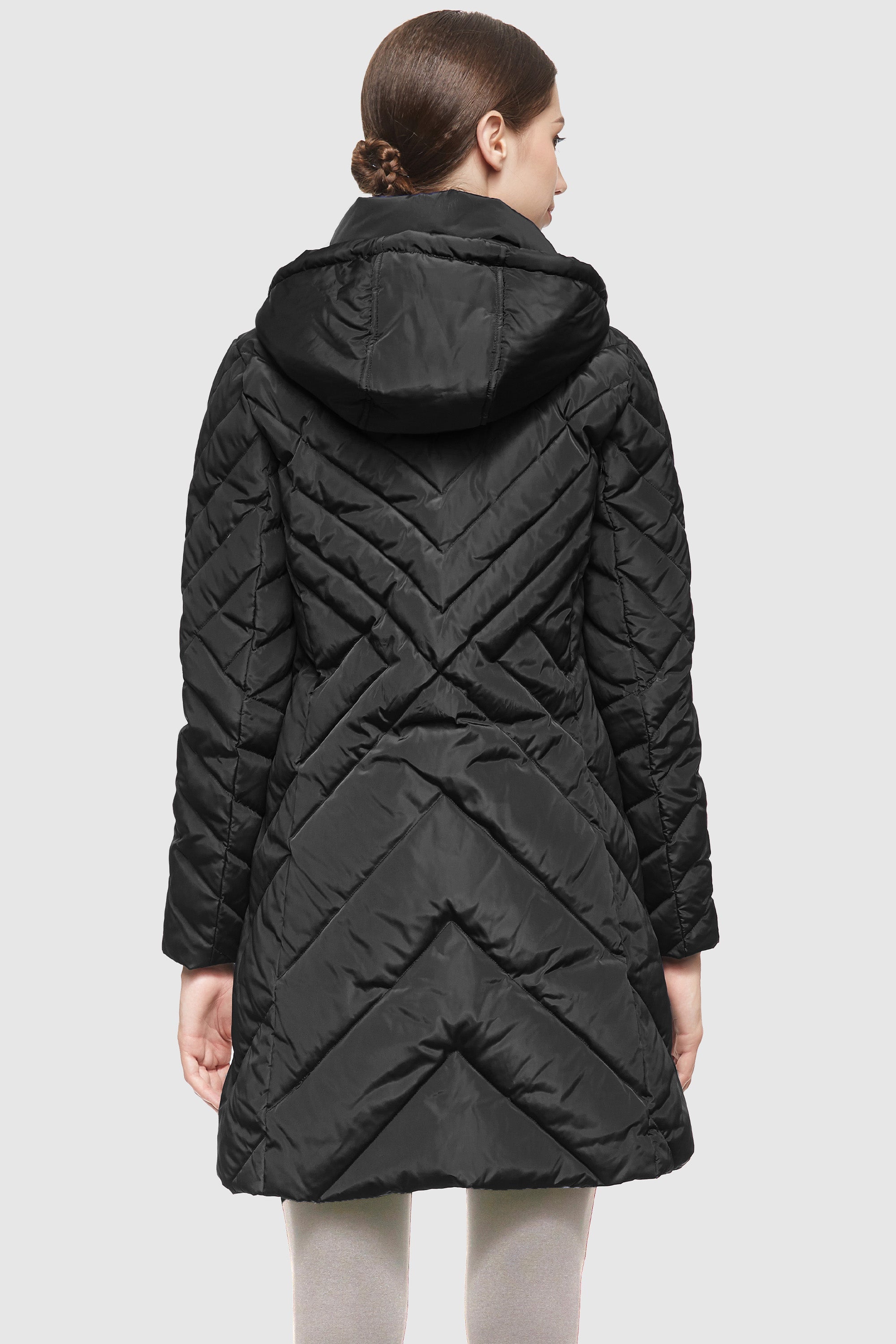 Orolay-Removable Hooded Winter Coat-#color_Black