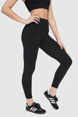 Orolay-Seamless High-Rise Leggings-Image 1 of Seamless High-Rise Leggings from Orolay - #color_Black