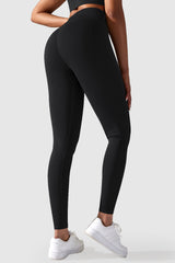 Orolay-Seamless Workout Leggings-#color_Black