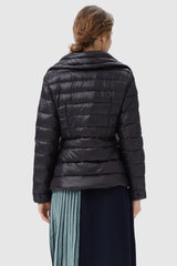 Orolay-Short Light Packable Down Jacket-#color_Black