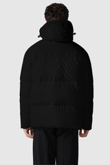 Orolay-Short Thickened Down Puffer Coat-#color_Black