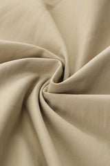 Orolay-Single-Breasted Belted Trench-#color_Frosted Almond