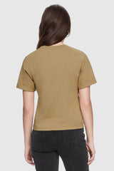 Orolay-Slim Fit Workout T-Shirt-#color_Bronze Mist