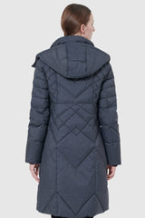 Orolay-Snap Button Puffer Jacket-#color_Odyssey Gray