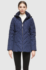 Orolay-Thickened Puffer Down Jacket-#color_Beacon Blue