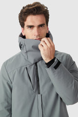 Orolay-Waterproof Winter Jacket with Hood-#color_Quarry