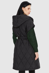 Orolay-Winter Lightweight Quilted Vest-#color_Black