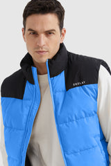 Orolay-Winter Sleeveless Puffer Warm Vest-#color_Marina