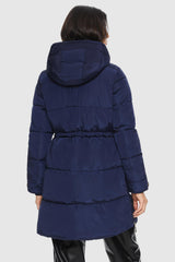 Orolay-Zipper Winter Thickened Puffer Coat-#color_Beacon Blue