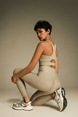 FlexSeam™ High-Waisted Timeless Full Leggings #color_Khaki