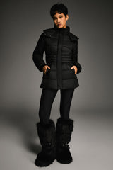 Orolay Hooded Quilted Everyday Puffer Jacket #color_black