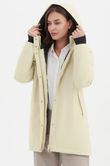 Orolay Hooded Winter Long Down Parka #color_beige