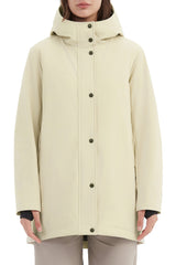 Orolay Hooded Winter Long Down Parka #color_beige