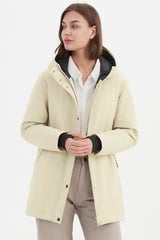 Orolay Hooded Winter Long Down Parka #color_beige