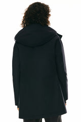 Orolay Hooded Winter Long Down Parka #color_black