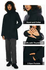 Orolay Hooded Winter Long Down Parka #color_black