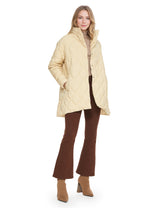 Orolay Oversized Quilted Puffer Jacket Lightweight with Pockets #color_khaki 