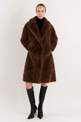 Orolay-Long Teddy Coat-#color_coffee