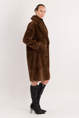 Orolay-Long Teddy Coat-#color_coffee