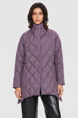 Orolay-Lightweight Long-Sleeve Puffer Jacket-#color_Sparrow
