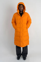 Puff-O® Men Long Down Puffer Jacket #color_orange
