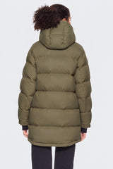 Orolay-Aurora Detachable Hood Down Puffer-#color_army green