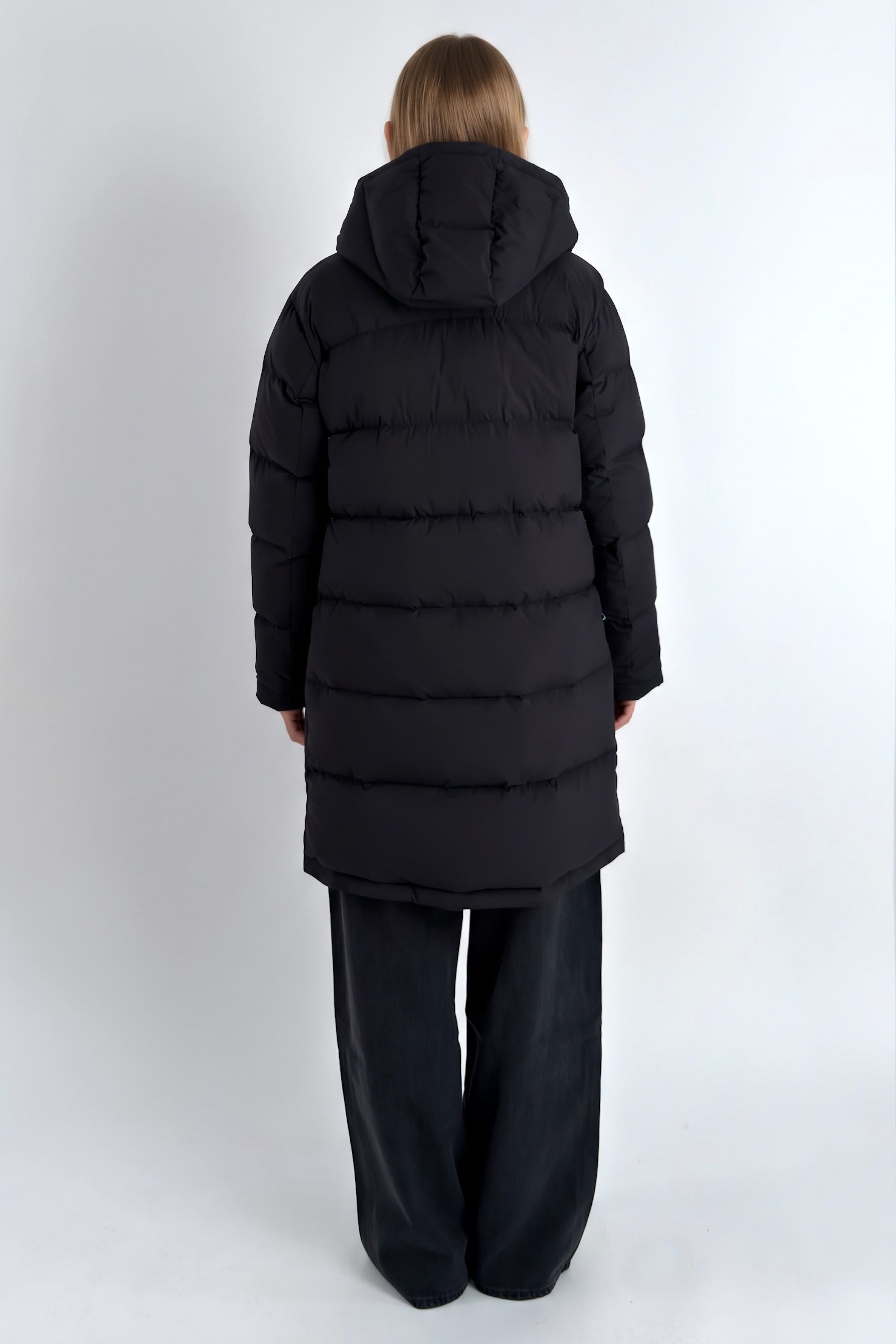 Puff-O® Kid Long Down Jacket orolay #color_black