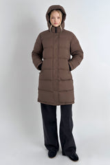 Puff-O® Kid Long Down Jacket orolay #color_coffee