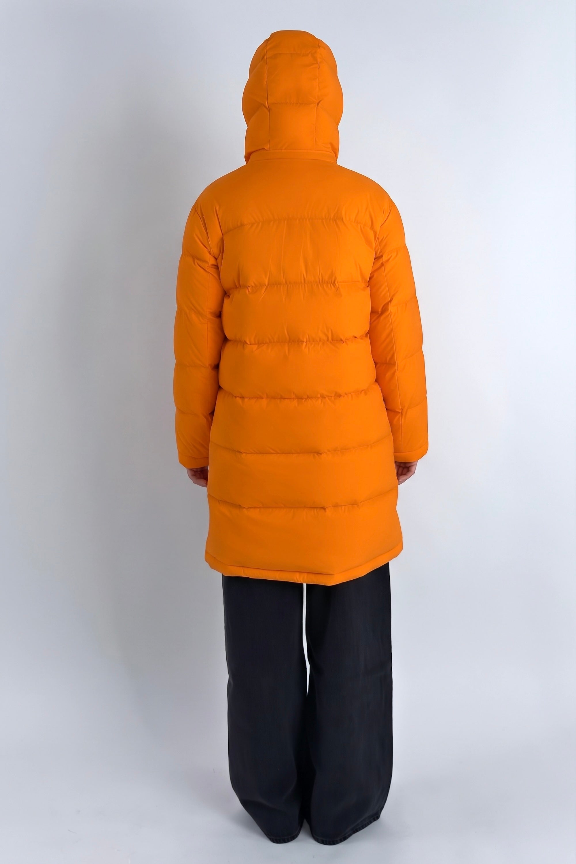 Puff-O® family Long Down Jacket orolay #color_orange