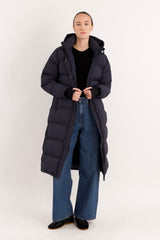 Orolay-Aurora Long Down Parka-#color_navy