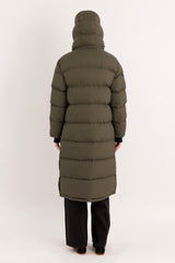 Orolay-Aurora Long Down Parka-#color_army green