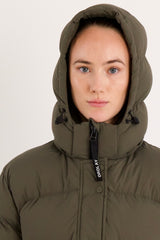 Orolay-Aurora Long Down Parka-#color_army green