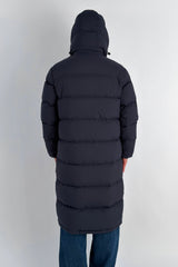 Puff-O® Men Long Down Puffer Jacket #color_navy