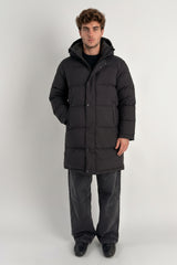 Puff-O® Men Mid-Length Down Puffer Jacket #color_black