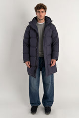 Puff-O® Men Mid-Length Down Puffer Jacket #color_navy