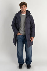 Puff-O® Men Mid-Length Down Puffer Jacket #color_navy