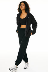 Orolay Reversible Fleece Jackets Full Zip Long Sleeve #color_Odyssey Gray