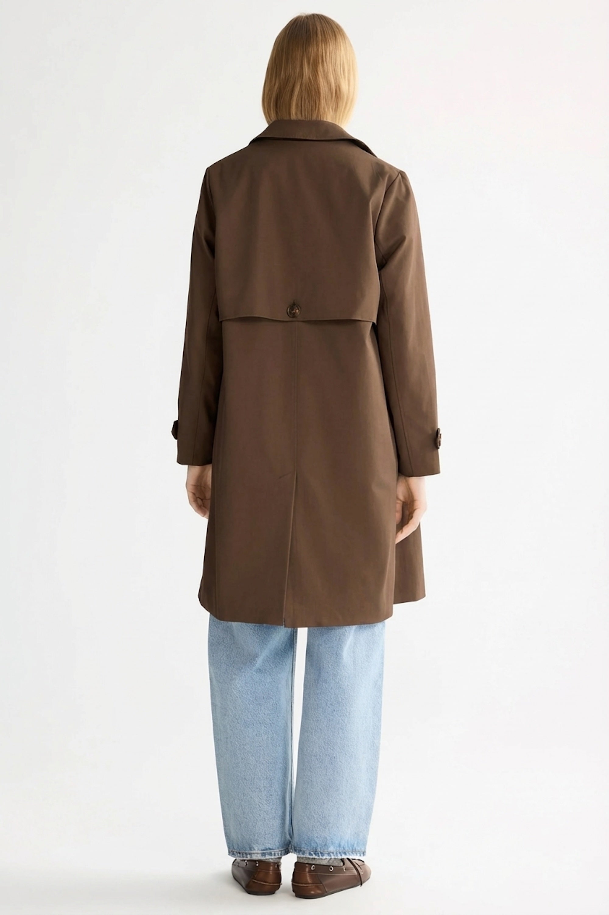 Orolay-Single-Breasted Trench-#color_coffee