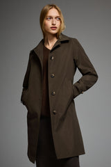 Orolay-Single-Breasted Trench-#color_coffee