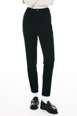 Skinny Jeans Stretchy Casual Pants #color_black 