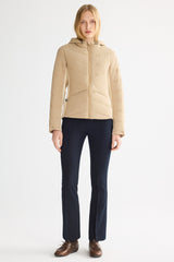 OROLAY Slim-Fit Quilted Hybrid Jacket #color_khaki