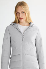 OROLAY Slim-Fit Quilted Hybrid Jacket #color_gray