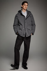 Super Warm Down Parka with Hood  Orolay #color_gray