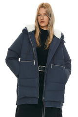 Orolay-092 Classics Women's Thickened Down Jacket-Orolay 092 Classics Women's Thickened Down Jacket #color_Pageant Blue