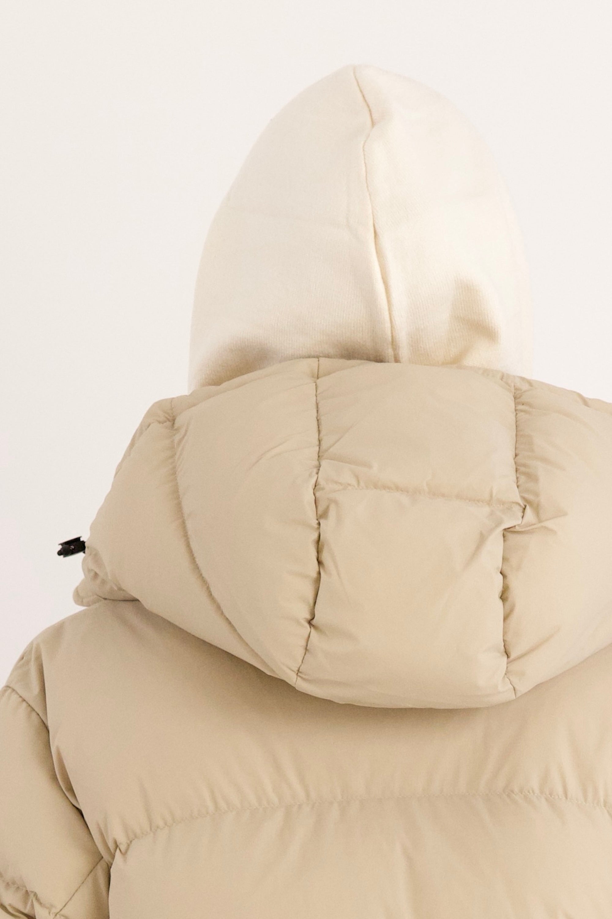 Wool Blend Knit Hood #color_beige