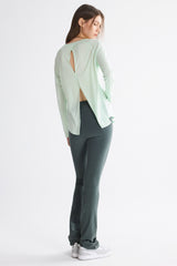 Workout Long Sleeve Tops OROLAY #color_light green