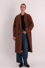 Maxi Wool Coat 2-Button OROLAY #color_camel