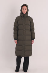 Orolay-Aurora Long Down Parka-#color_army green