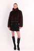 Orolay Cropped Faux Fur Coat #color_coffee