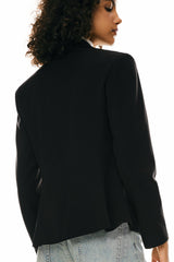 Office Slim Blazer - Orolay, #color_Black